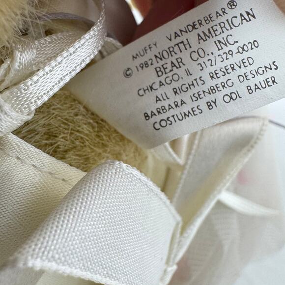 VTG 1982 Muffy Vanderbear Ballerina Collectible Bear - Picture 5 of 11